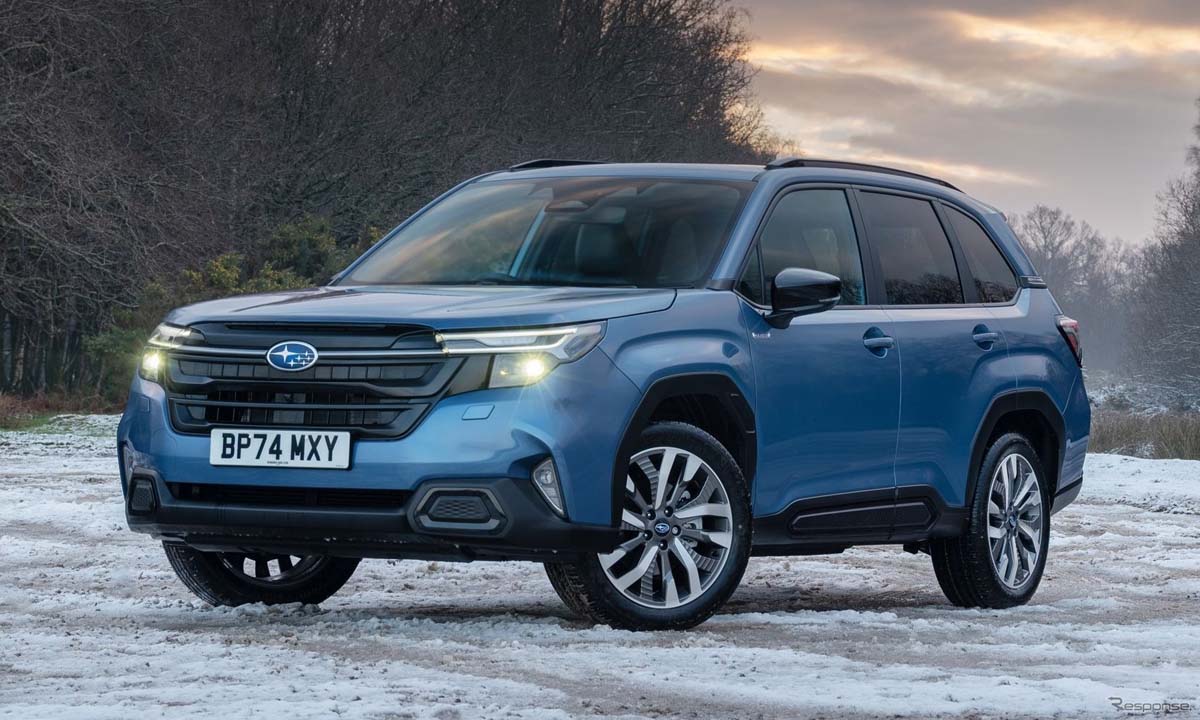 2025 Subaru Forester e-BOXER 右驾车型正式发布：水平对卧+四轮驱动、但是没有丰田混动加持